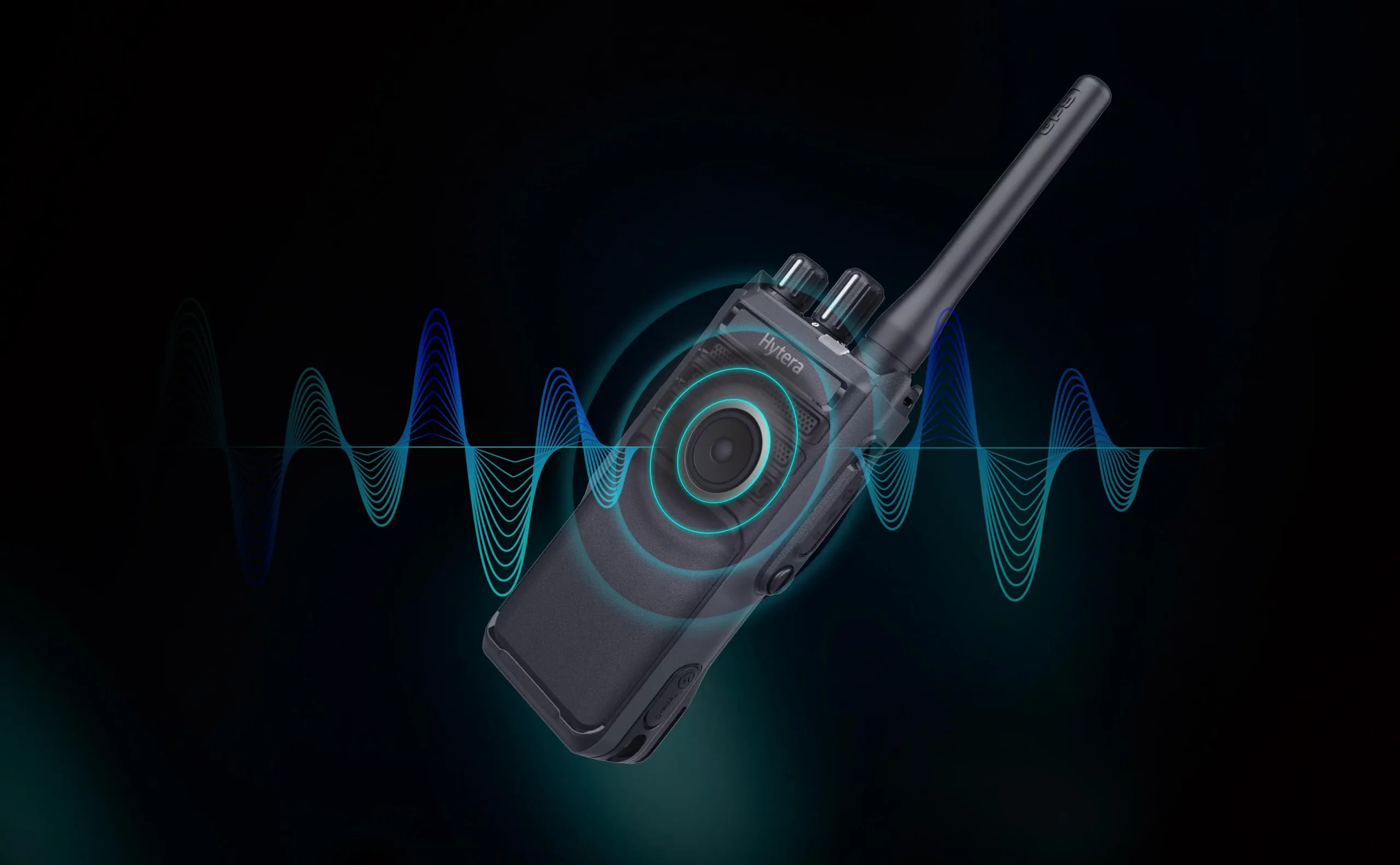 Radios digitales DMR profesionales con audio digital claro y nítido